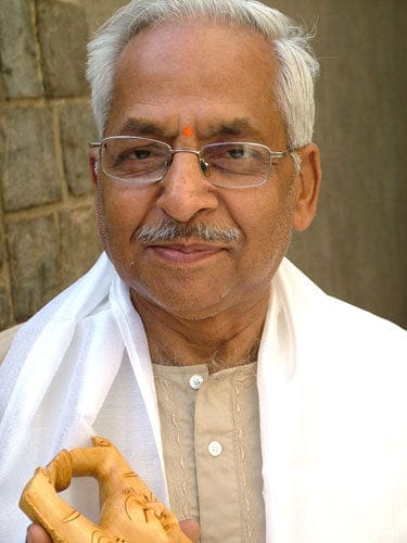 Wood Bird Sculpture - Night Owl