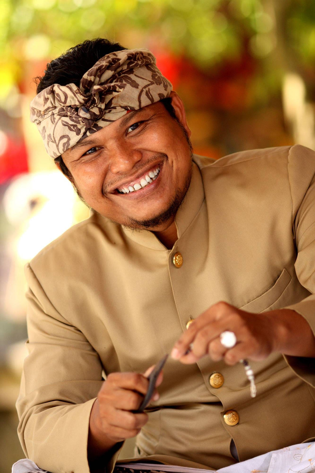 Cultured Mabe Pearl Floral Dangle Earrings from Indonesia - Floral Orbs