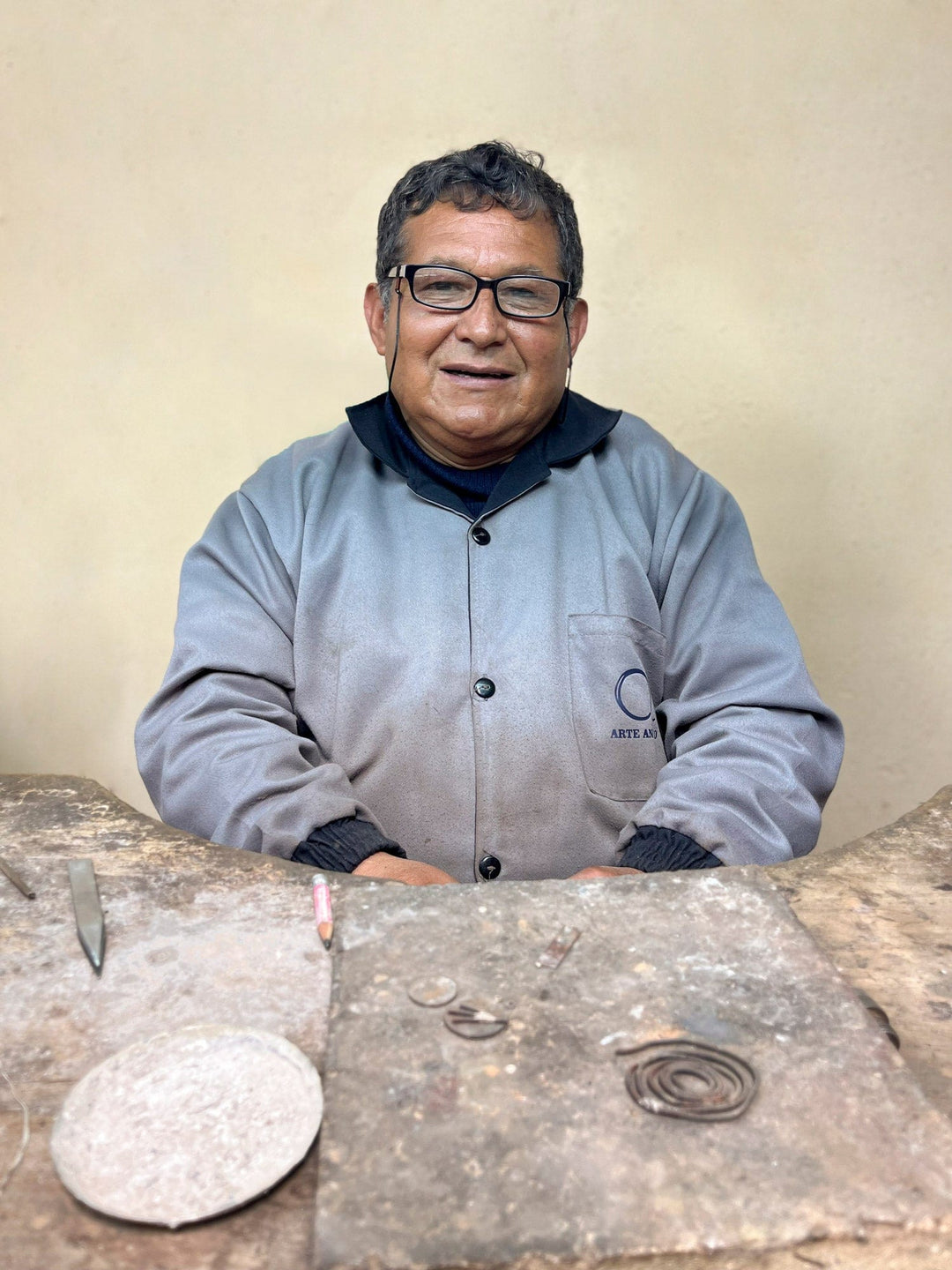 Artisan Crafted Sterling Filigree Peruvian Flower Earrings - Filigree Jasmine