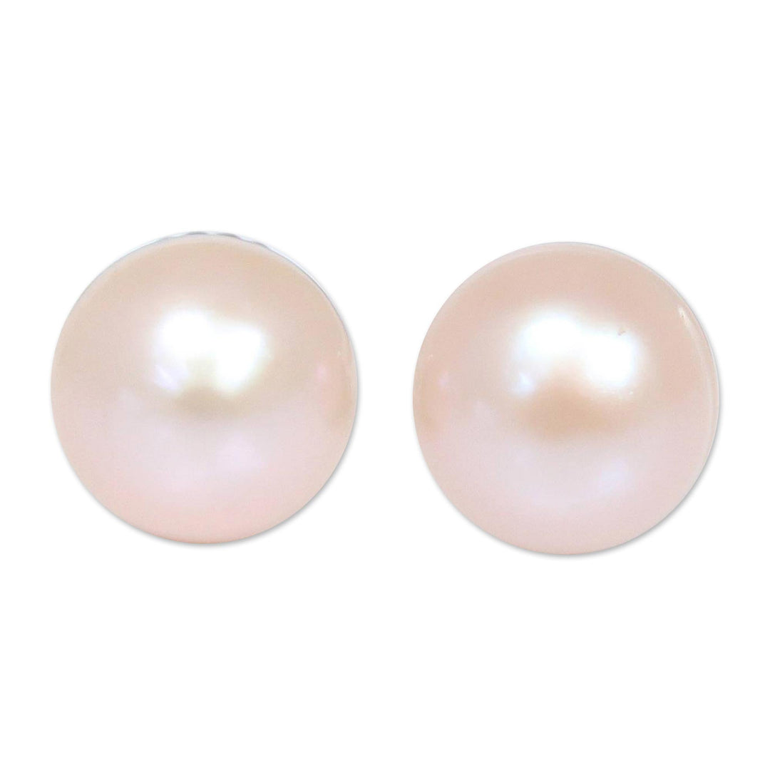 Hand Made Pearl Earrings - Dawn Serenade