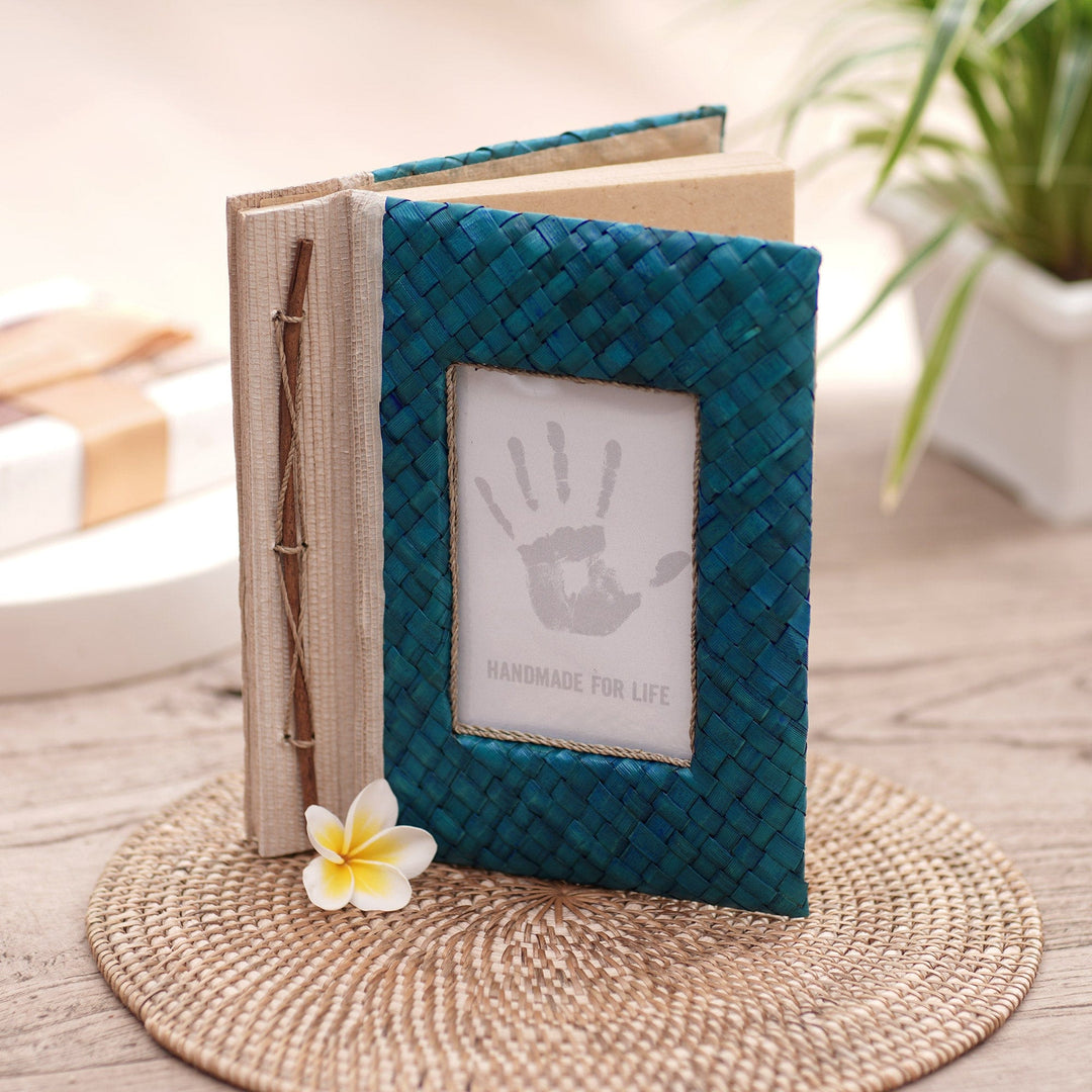 Woven Memories in Blue