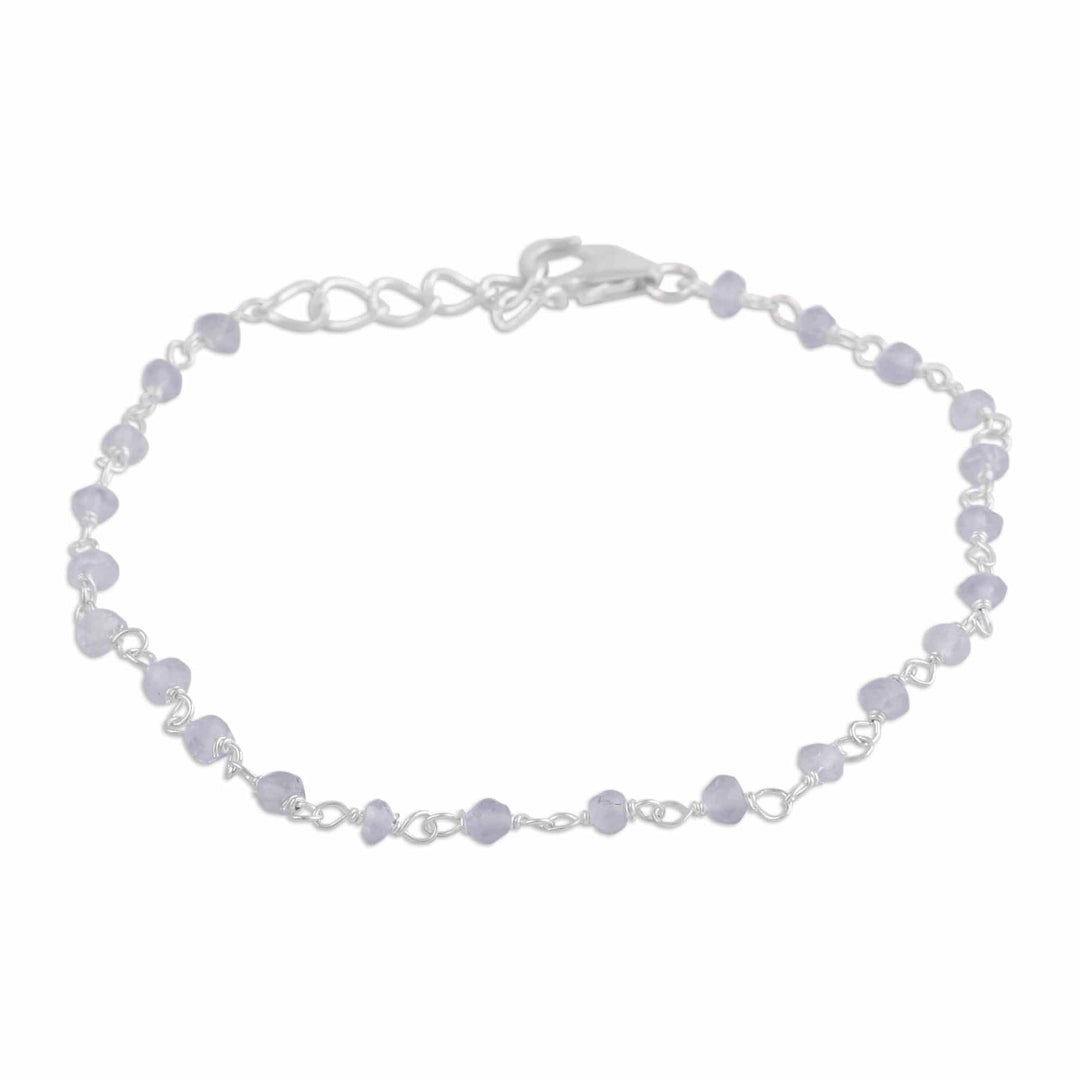 Handmade Adjustable Labradorite Link Bracelet - Beautiful Saga