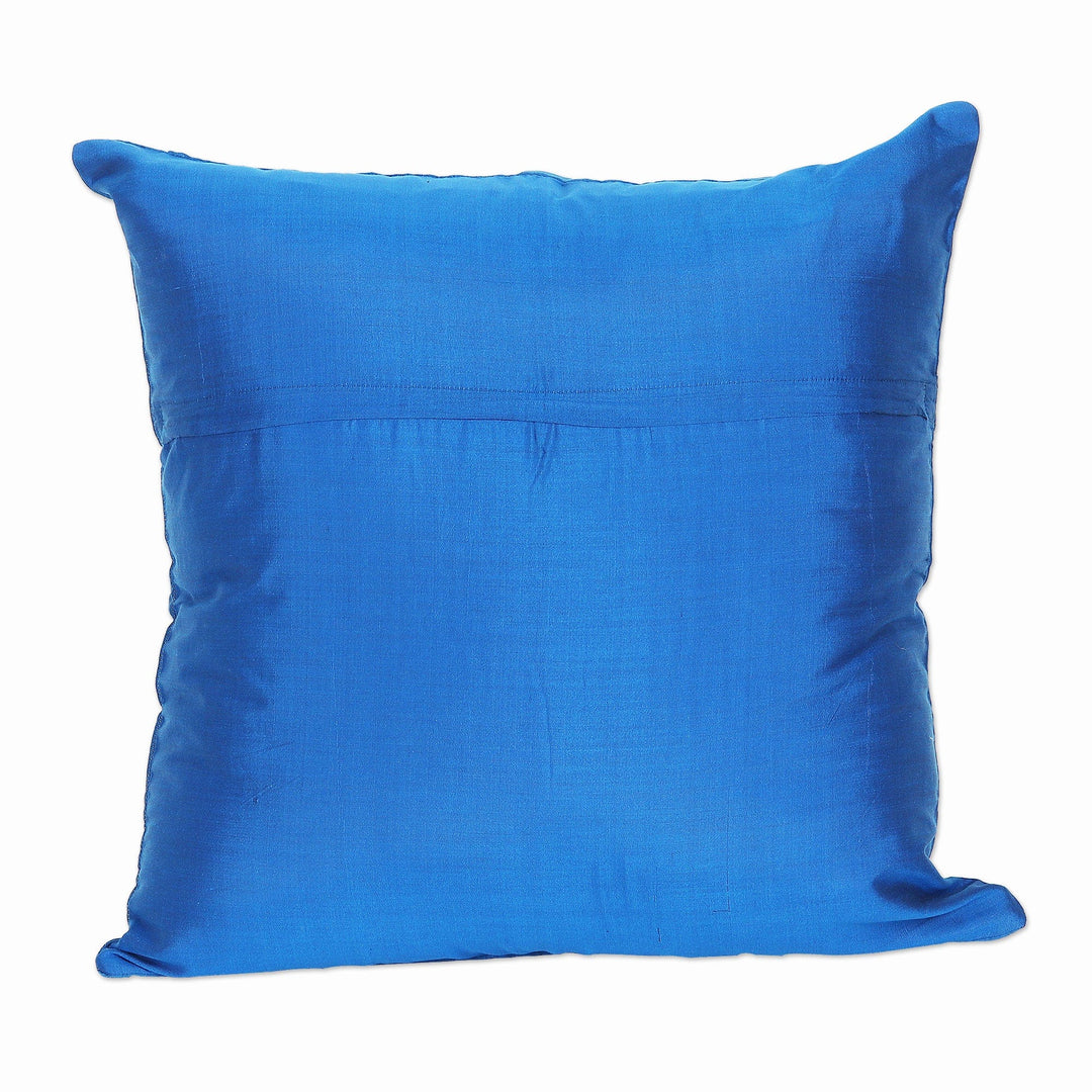 Cotton Cushion Covers (Pair) - Night Trellis