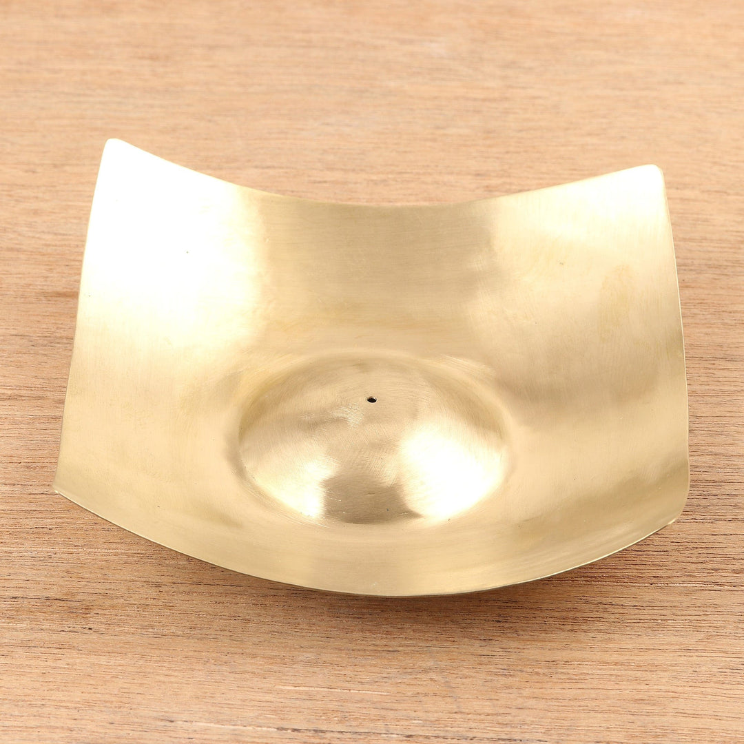 Hand Made Brass Incense Holder - Ashes to Ashes