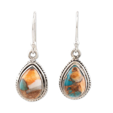 Artisan Crafted Sterling Silver Earrings - Glorious Harmony