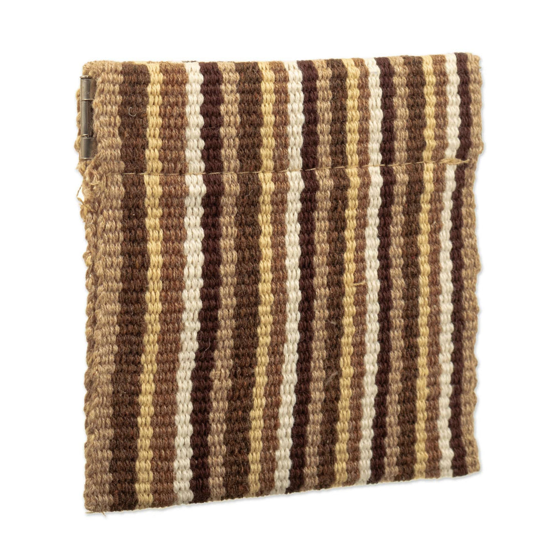 Small Square Pouch/Coin Purse - Northern Horizon