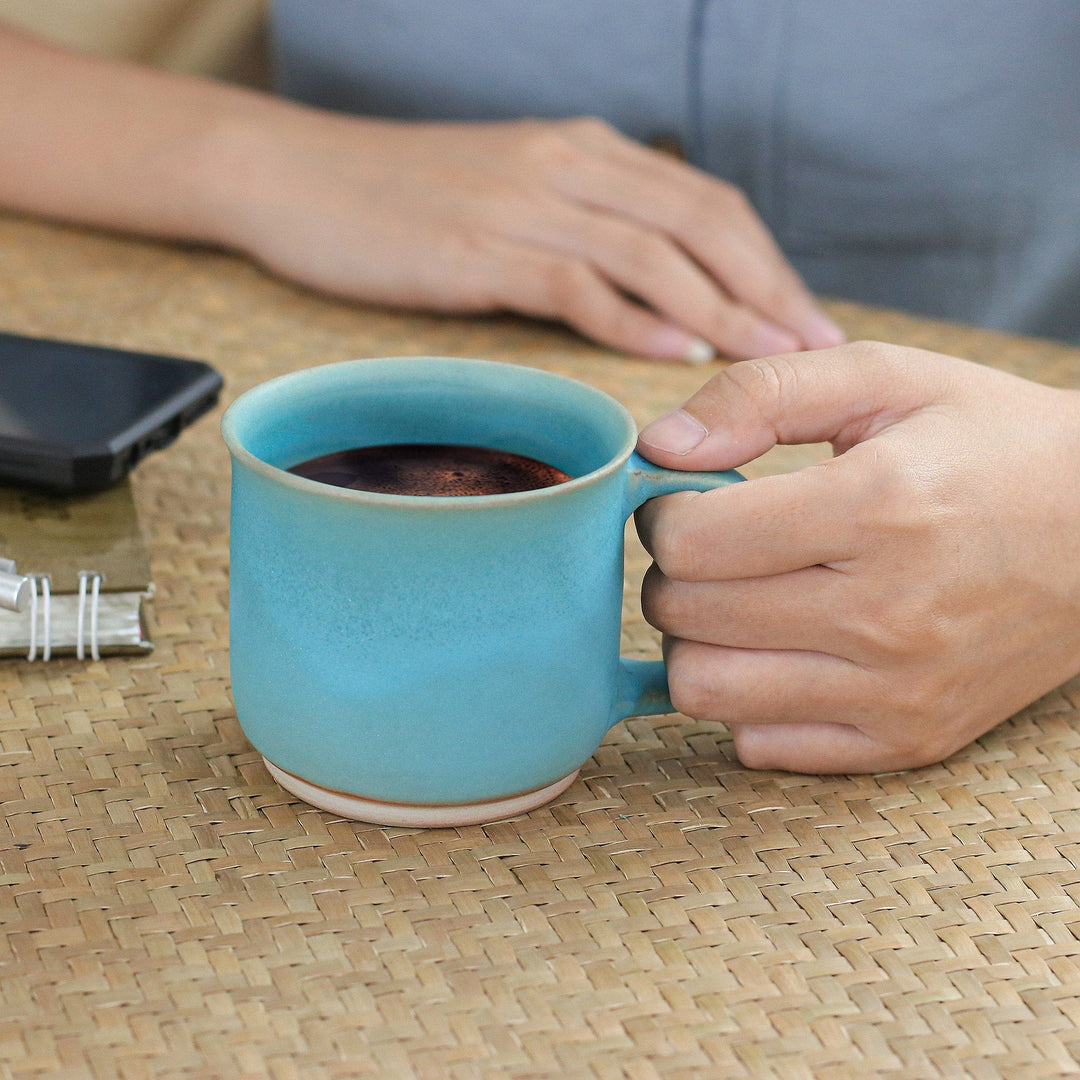 Blue and Turquoise Toned Traditional Gift Set from Thailand - Calm