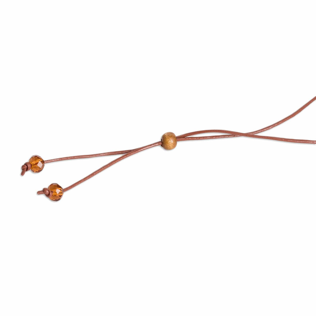 Drop-Shaped Tree-Themed Natural Peridot Pendant Necklace - Drop of Life in Green