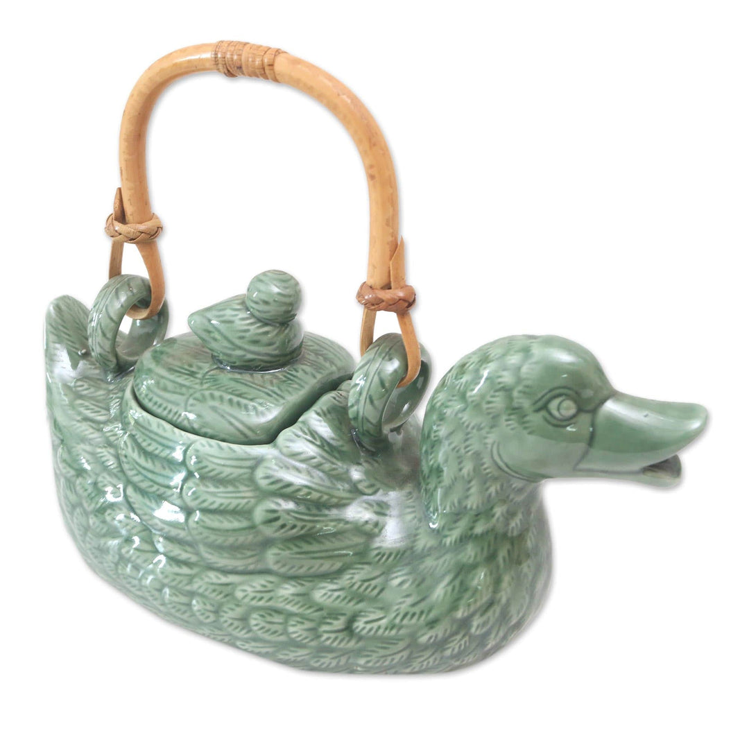 Ceramic Teapot - Mamma Duck