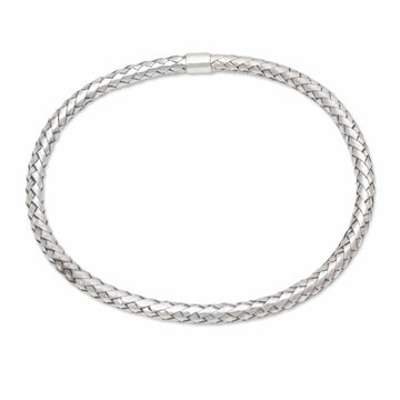 Sterling Silver Bangle Bracelet - Simple Perfection