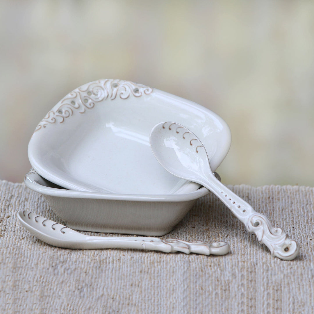 Keraton Vessel in White