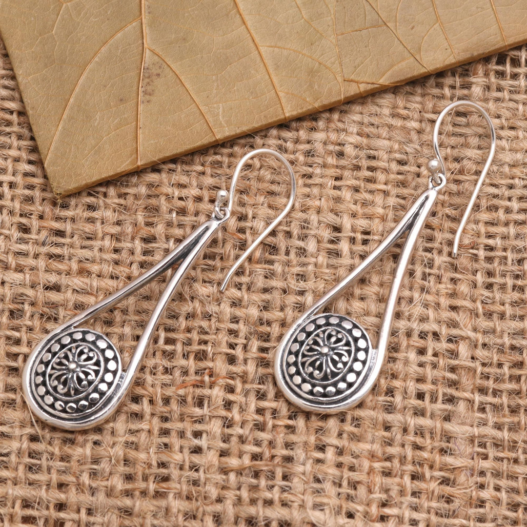 Style Sterling Silver Dangle Earrings - Bali Jawan