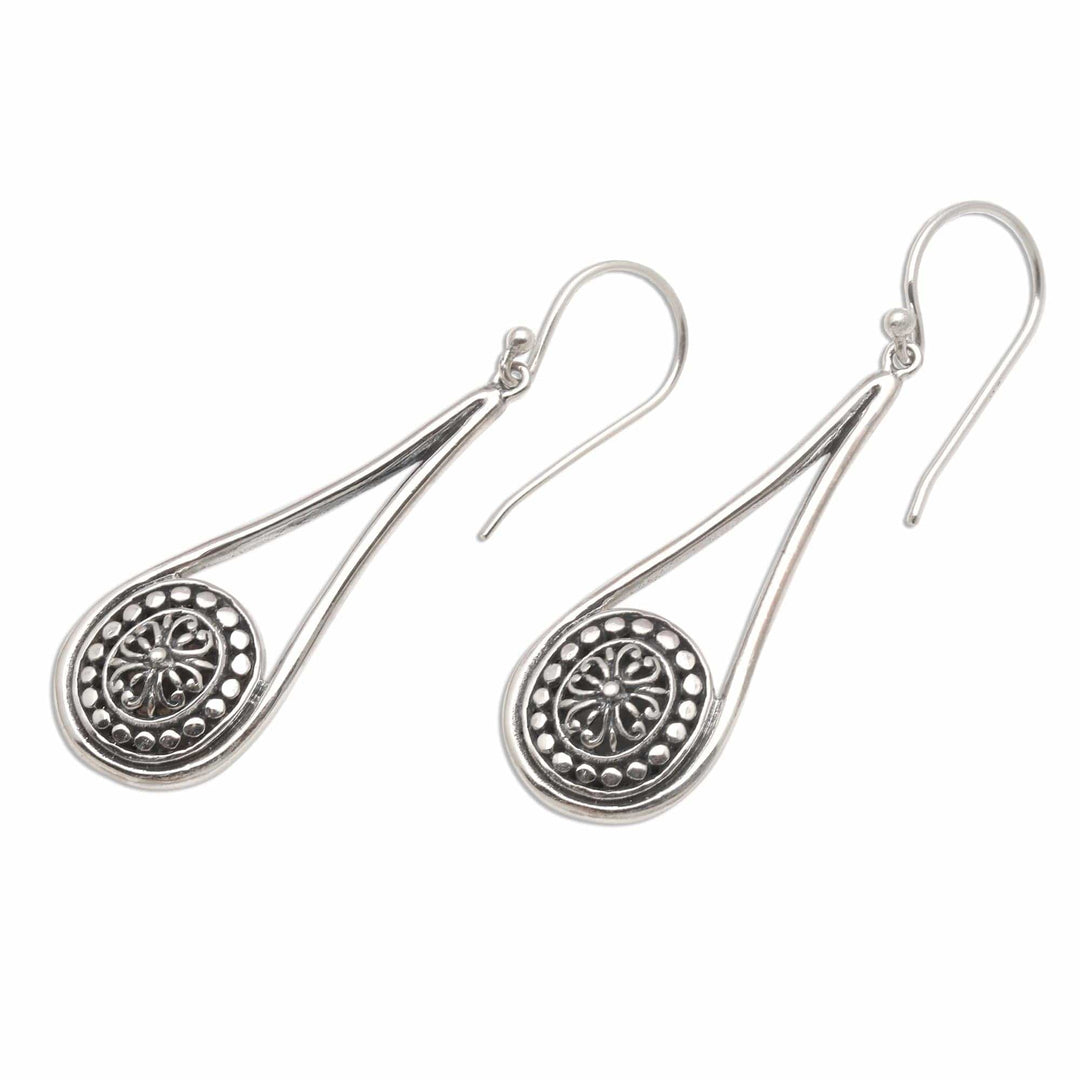Style Sterling Silver Dangle Earrings - Bali Jawan