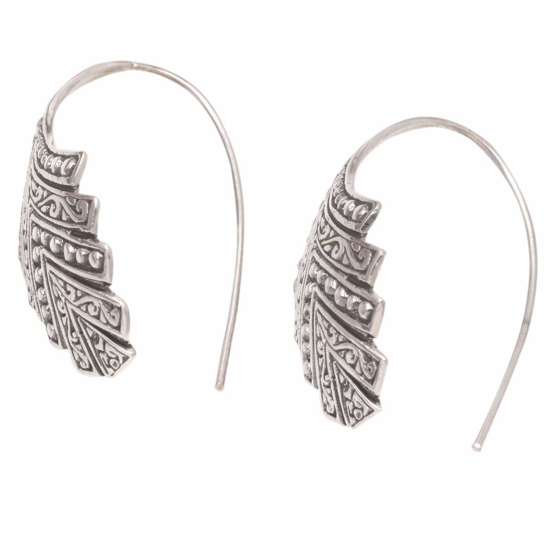 Sterling Silver Drop Earrings - Pages of Love