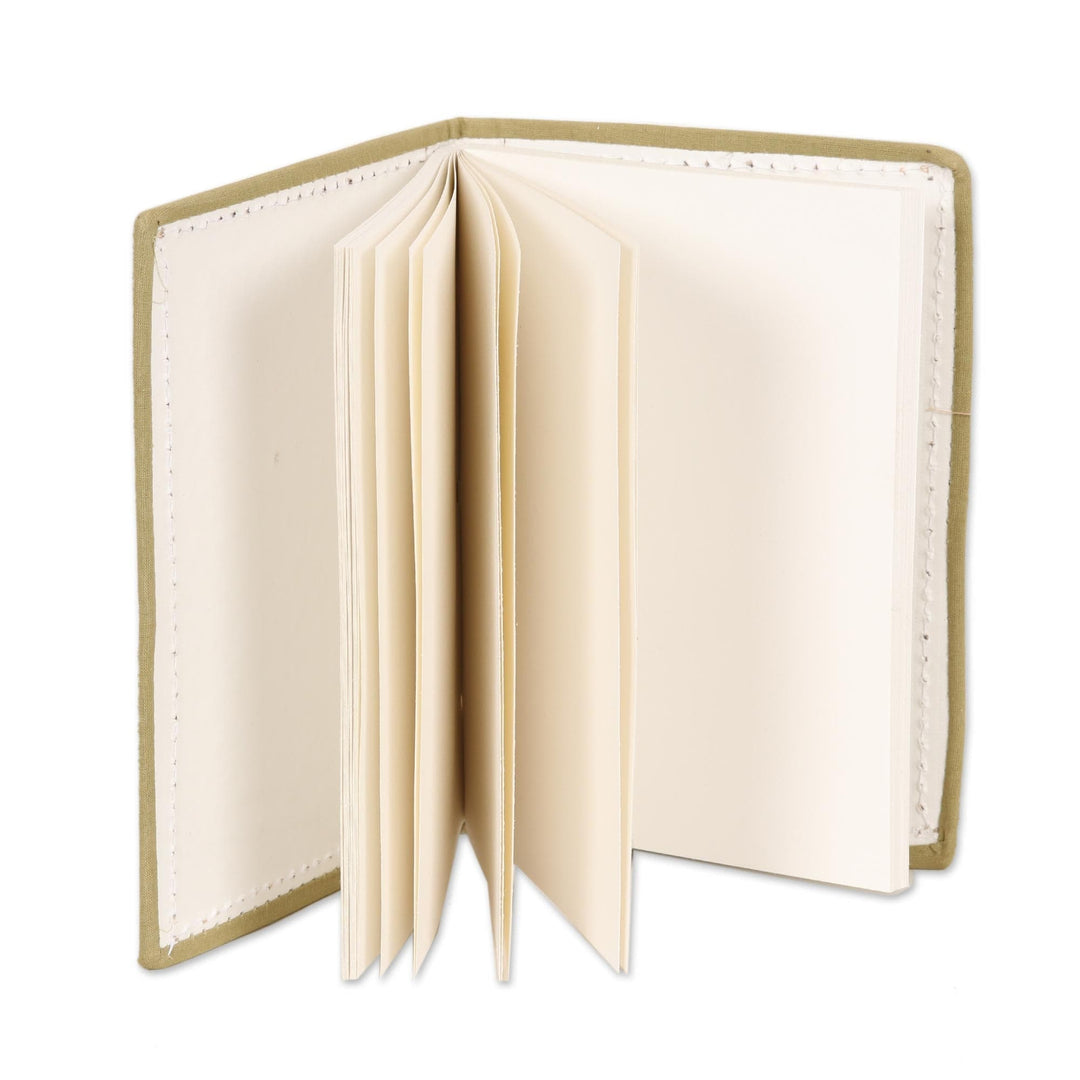 Handmade Paper Journal with 48 Pages - Iris Voyage