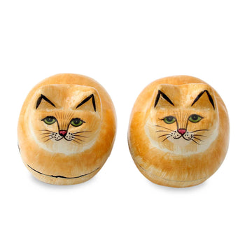 Decorative Papier Mache Boxes - Charismatic Cats