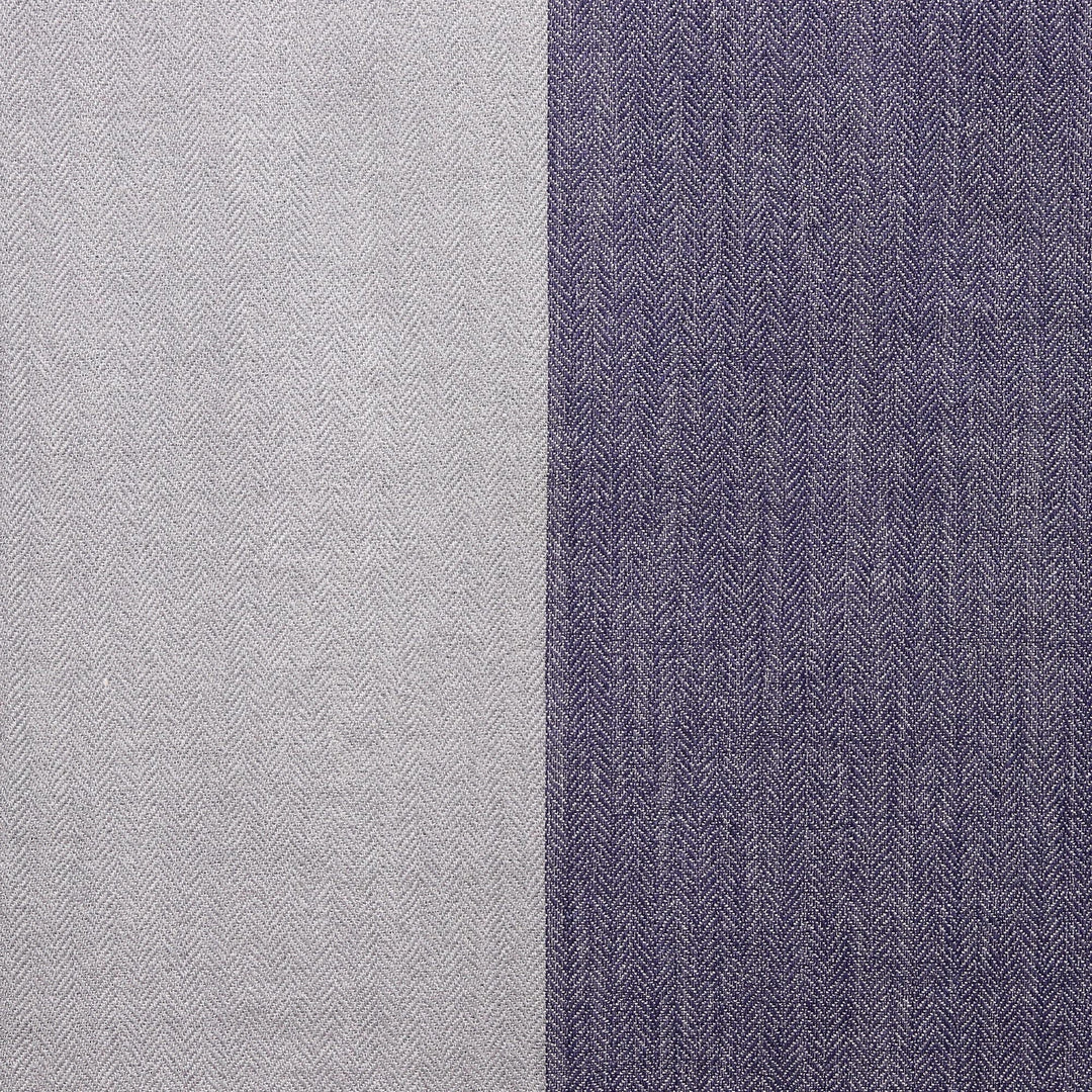 Hand-Woven Blue Wool Shawl from India - Blue Rhapsody