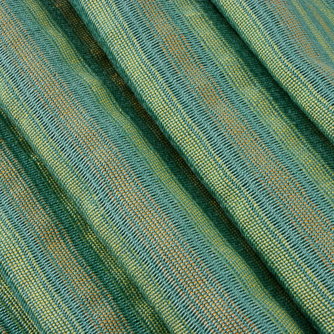 Artisan Crafted Cotton Striped Scarf - Eco Fantasy