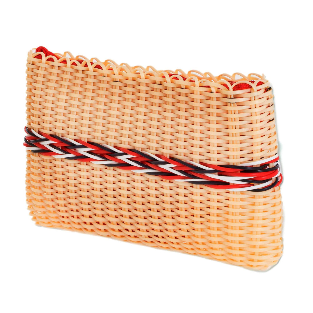 Eco Friendly Handwoven Clutch in Buff from Guatemala - Harmony of Color in Buff