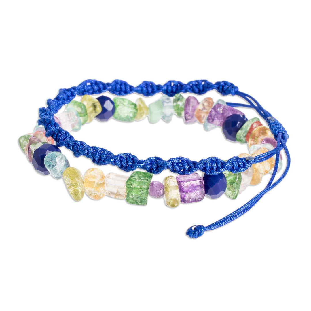 Colorful Beaded Stretch Bracelet - Popsicle