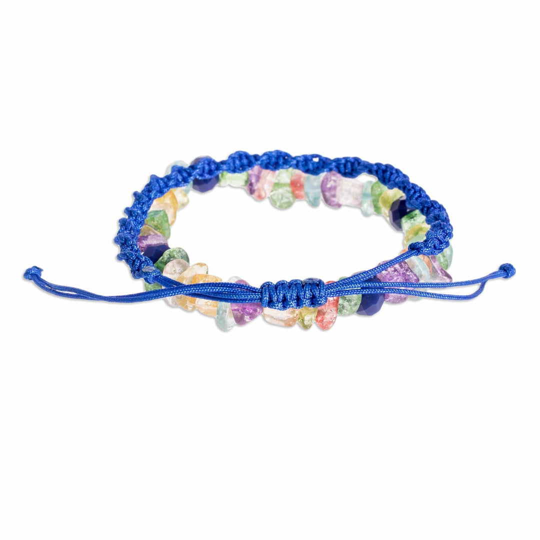 Colorful Beaded Stretch Bracelet - Popsicle