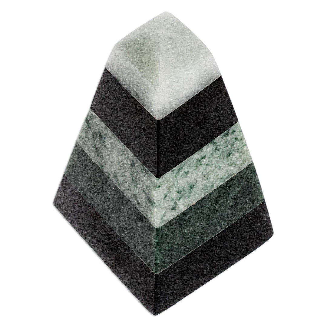 Multicolored Jade Obelisk - Healing Power