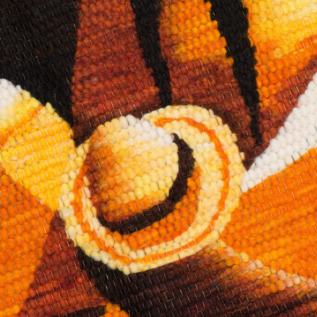 Wool Tapestry of Andean Workers