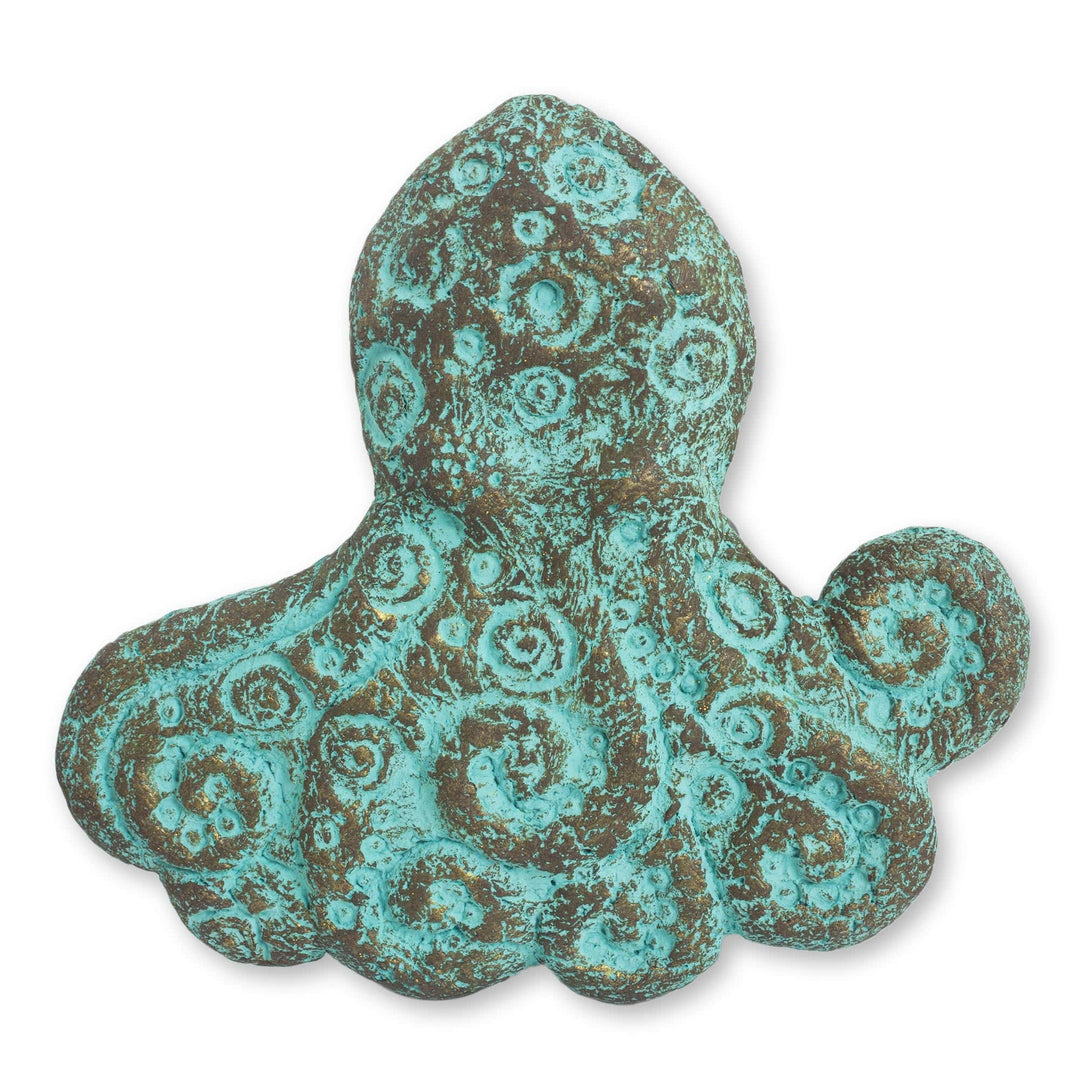 Octopus Recycled Paper Wall Sculpture from Thailand - Octopus Power