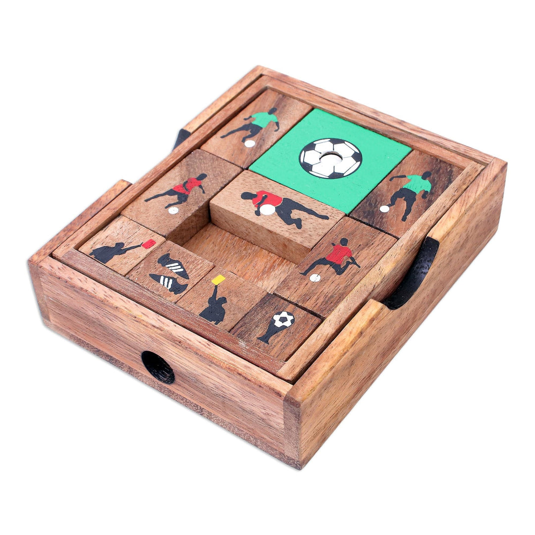 Raintree Wood Sliding Football Game - Football Escape