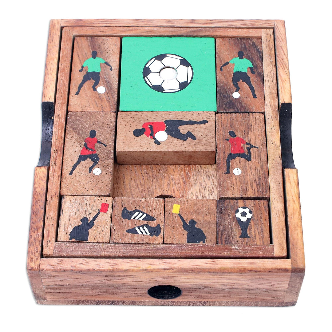 Raintree Wood Sliding Football Game - Football Escape