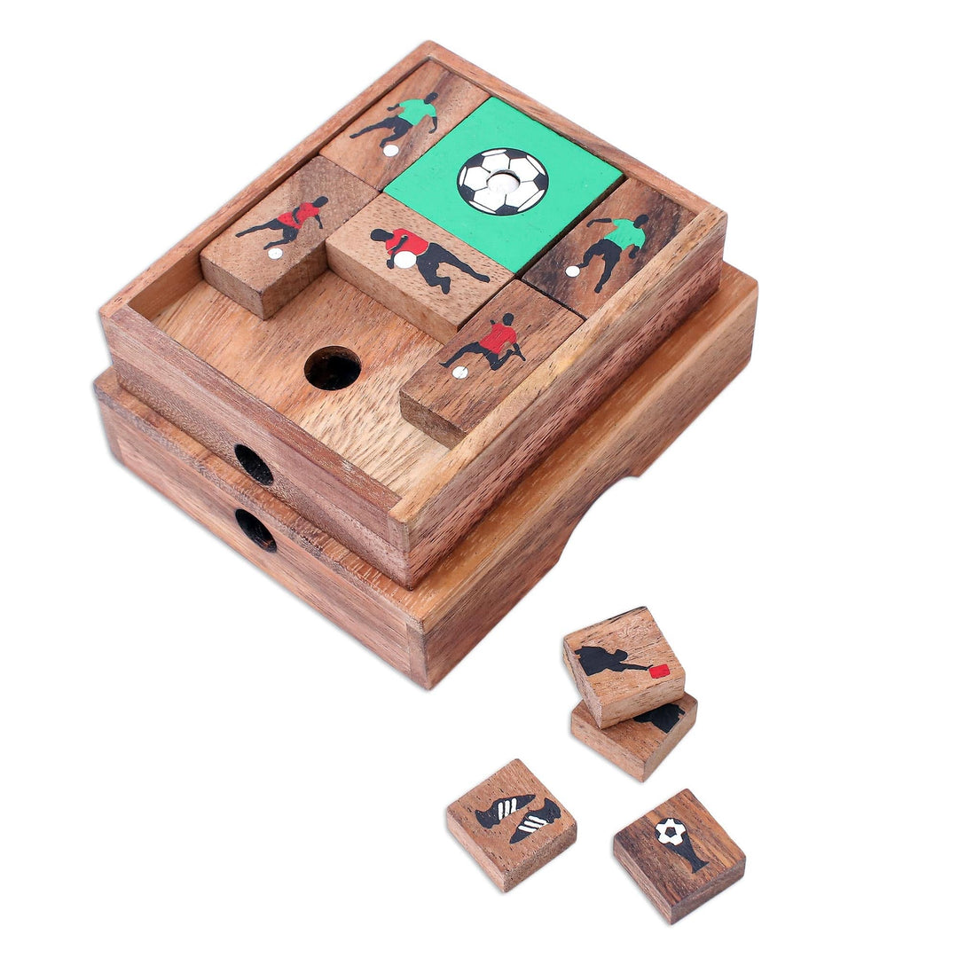 Raintree Wood Sliding Football Game - Football Escape