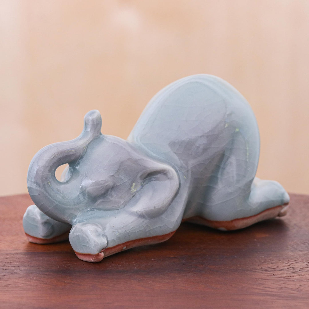 Elephant Puppy Pose