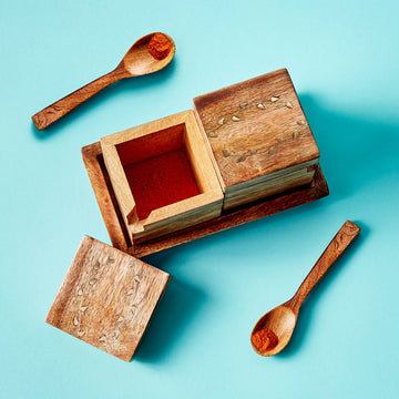 Spice Box with Inlay