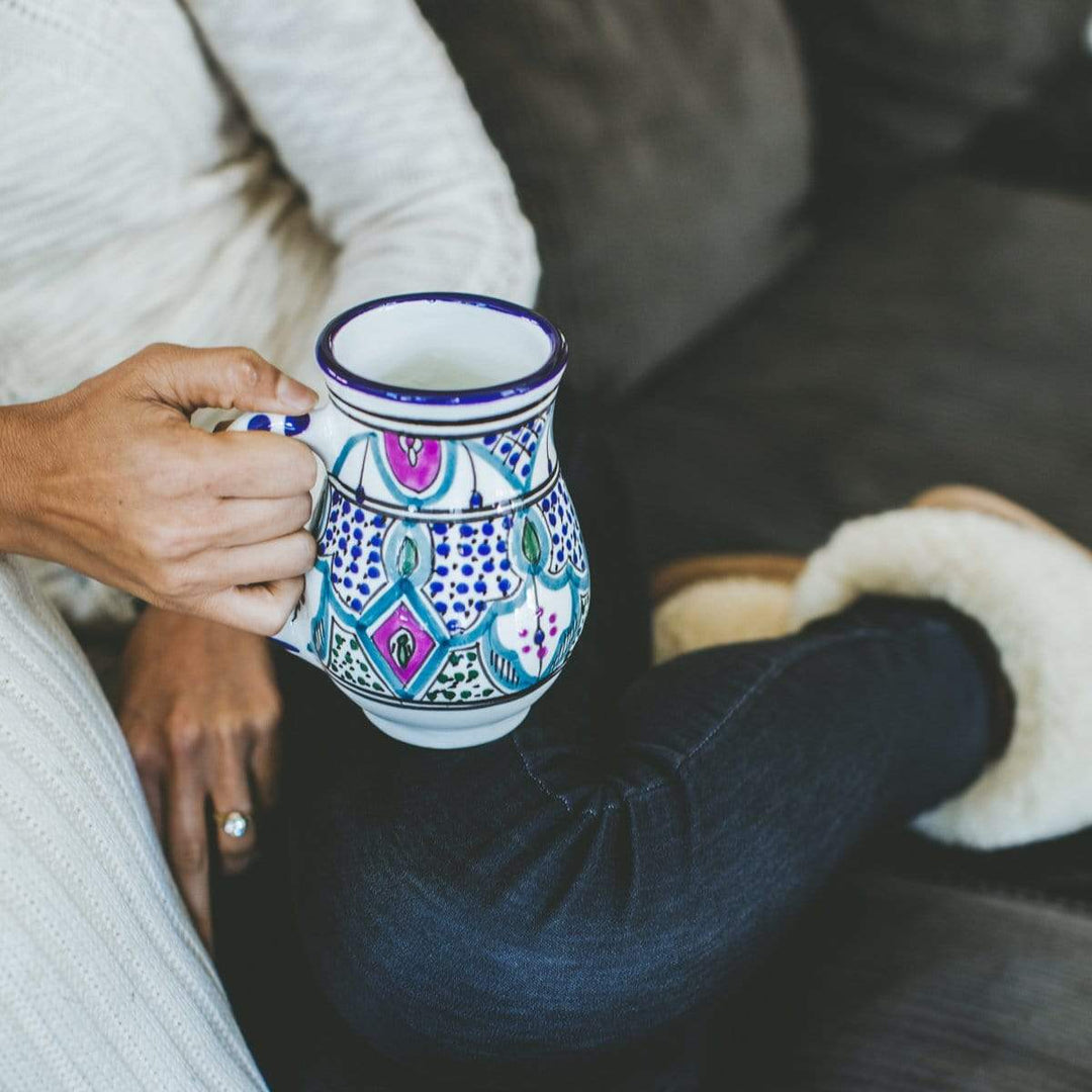 Hand-painted Malika Mug