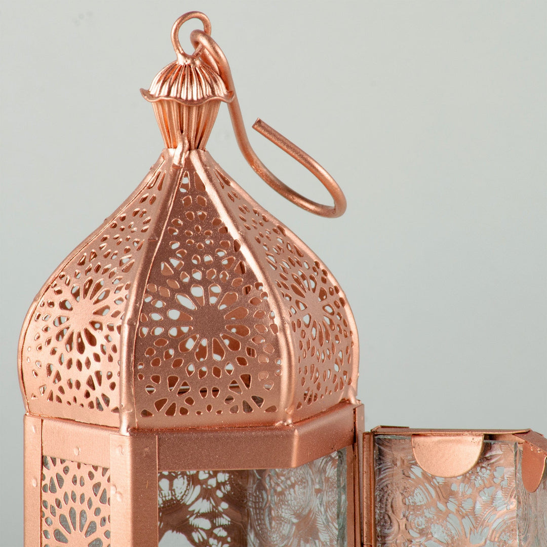 Medium Hanging Lantern - Copper