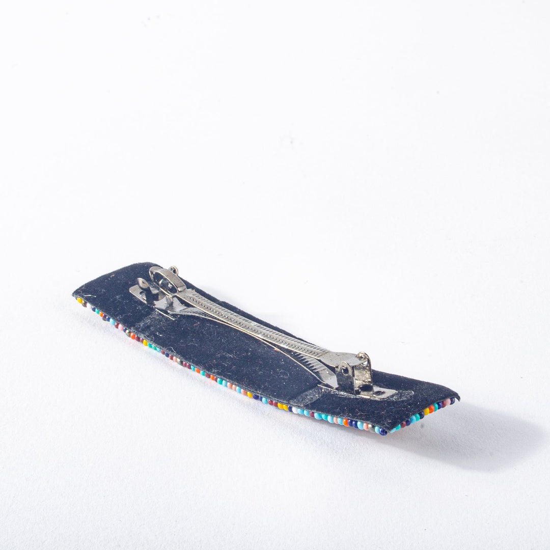 Multi Beaded Hair Barrette