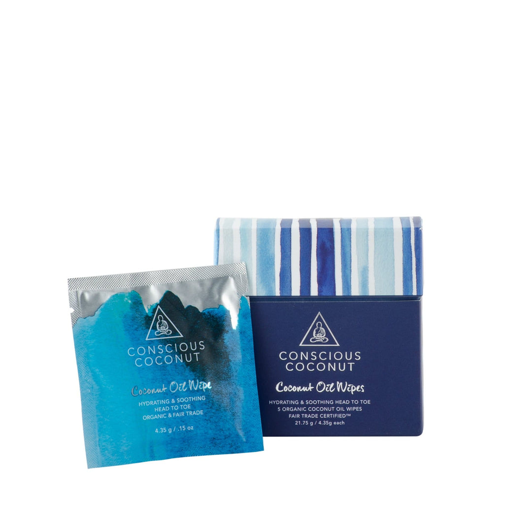 Bathe Box with Coconut Oil Wipes