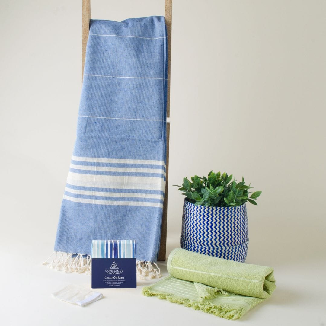 Bathe Box with Coconut Oil Wipes