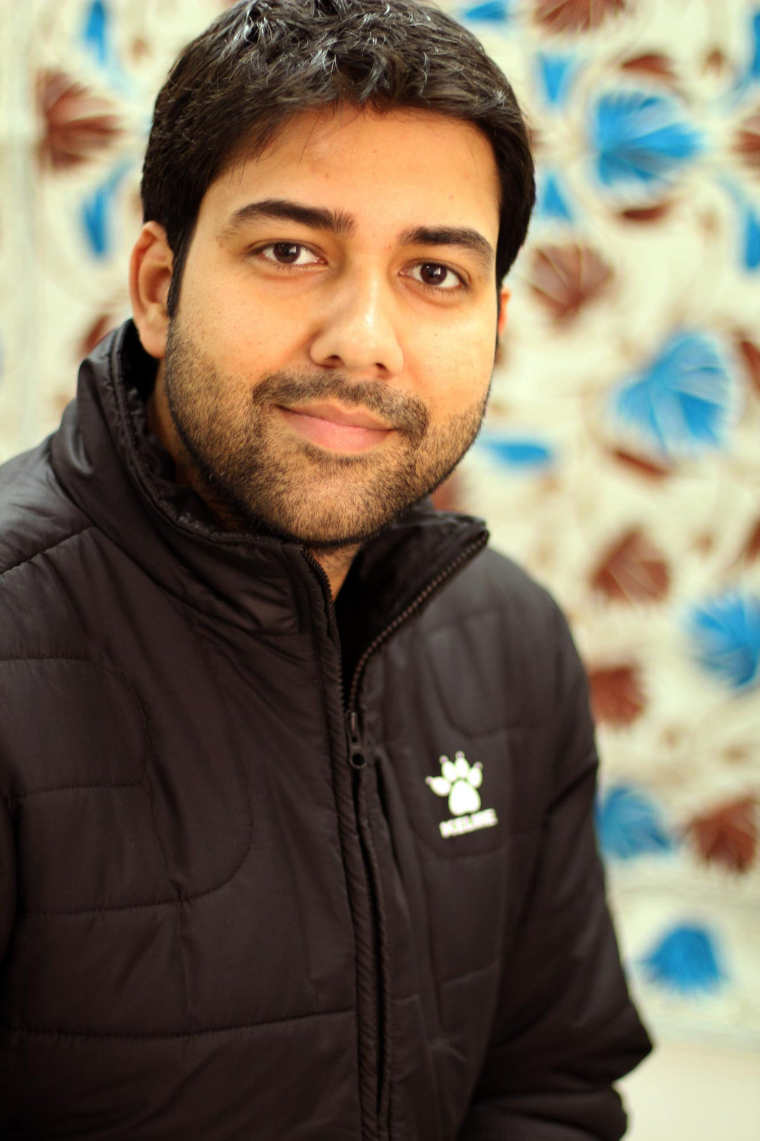 Embroidered Cotton Cushion Covers Red Tree (Pair) India - Chinar Tree