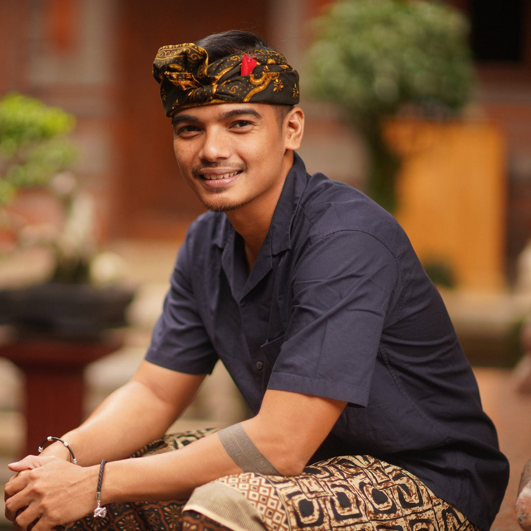 Coffee Bean-Shaped Sterling Silver Button Earrings from Bali - Coffee Beans