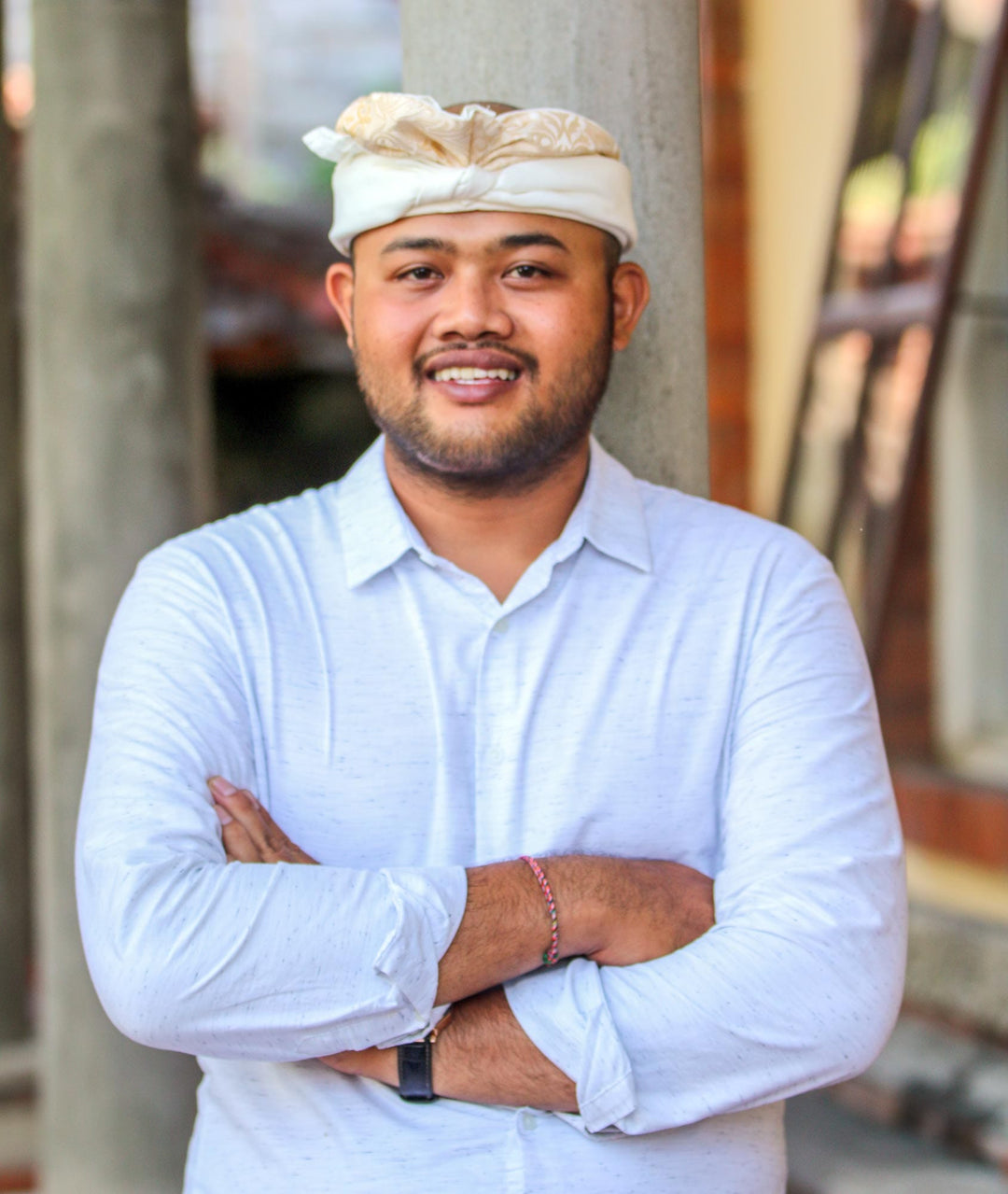 Balinese Sterling Silver Cuff Bracelet with Amethyst Gems - Spiritual Fates
