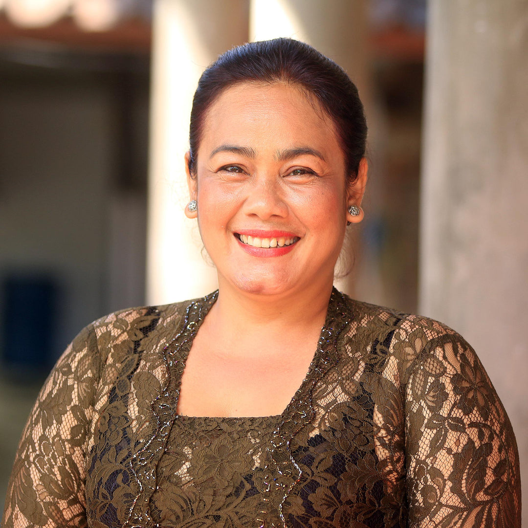 Circle Pattern Sterling Silver Half-Hoop Earrings from Bali - Circle Arches