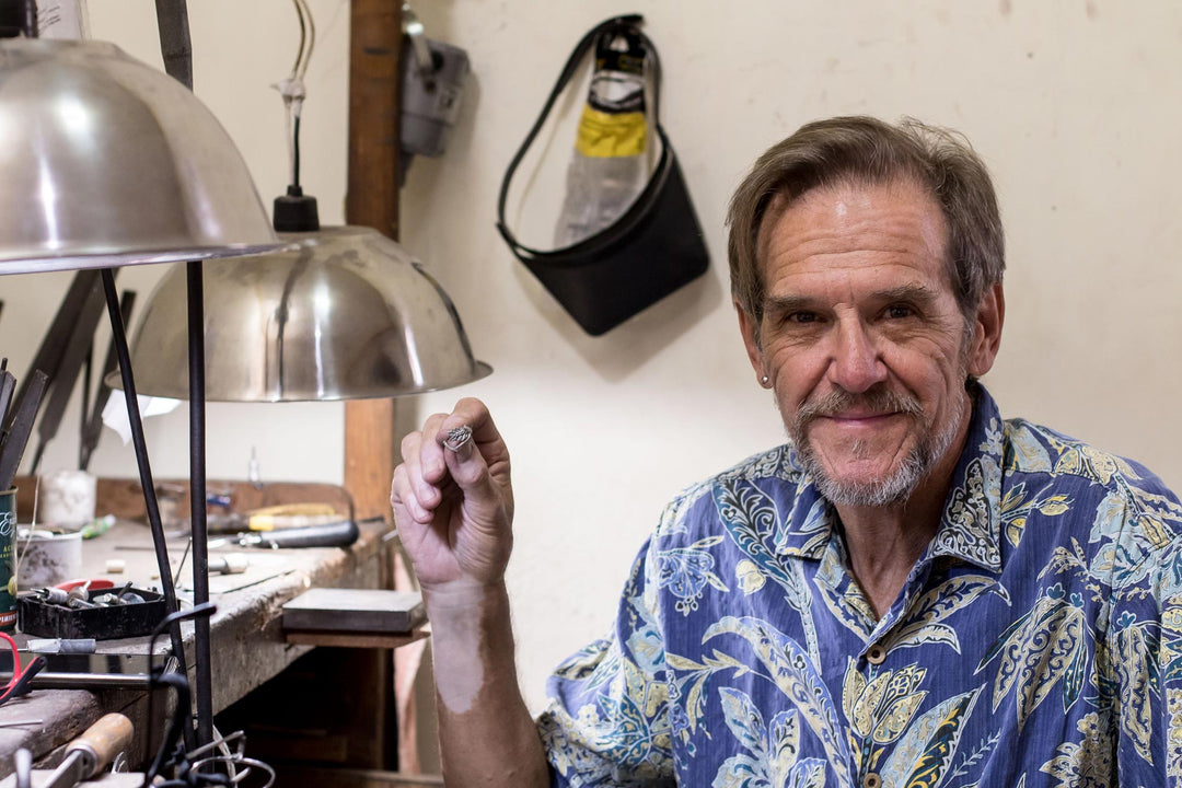 Modern Silver Drop Earrings with Dark Green Jade Stones - Green Shadow Vitality