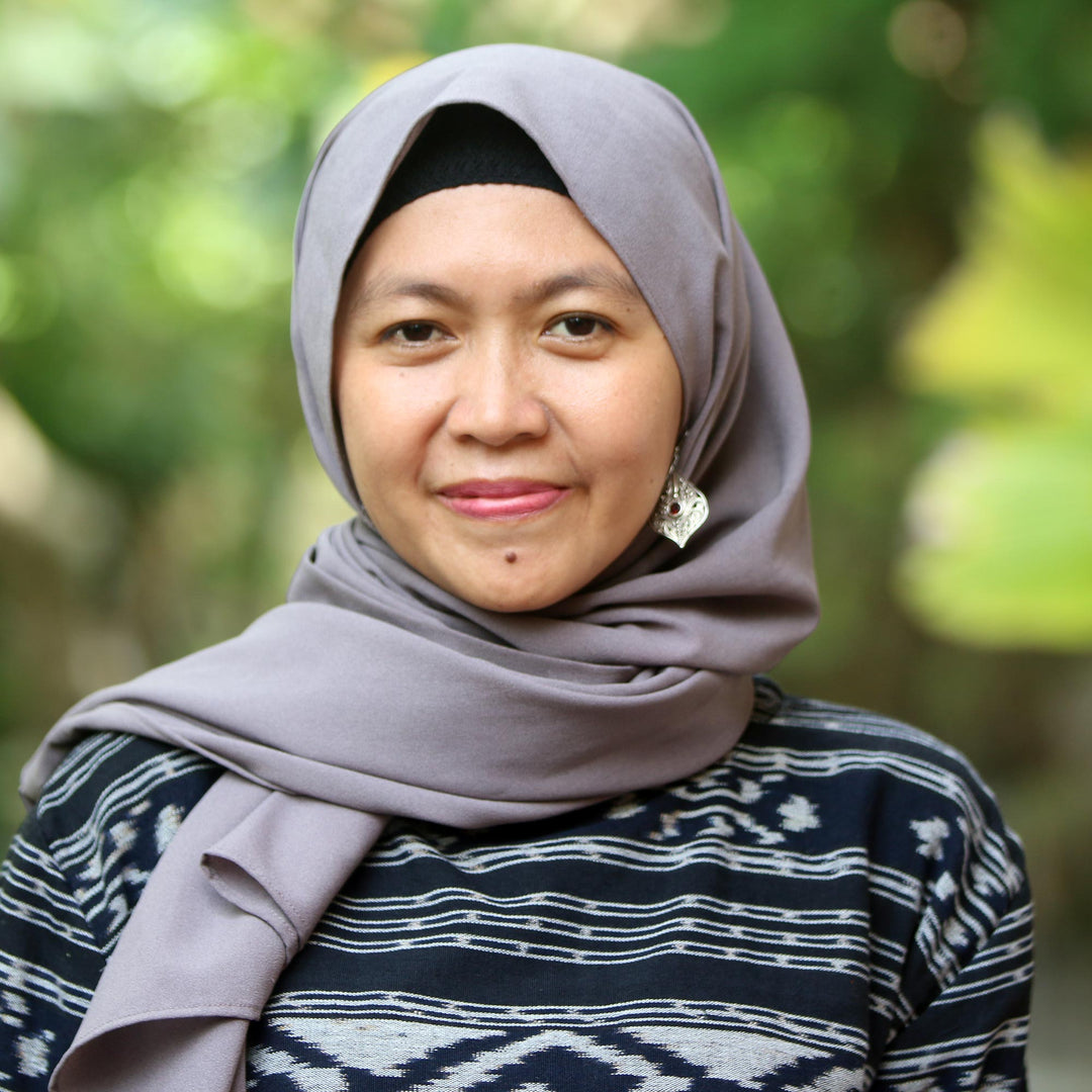 Long Hand Woven Ikat Cotton Duster Jacket - Kartini