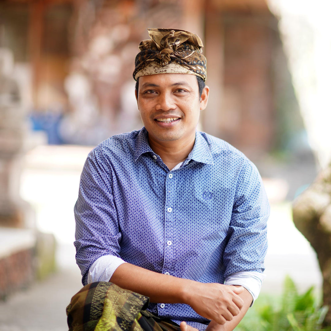 Frangipani Motif Green Ceramic Oil Warmer - Jepun Flowers