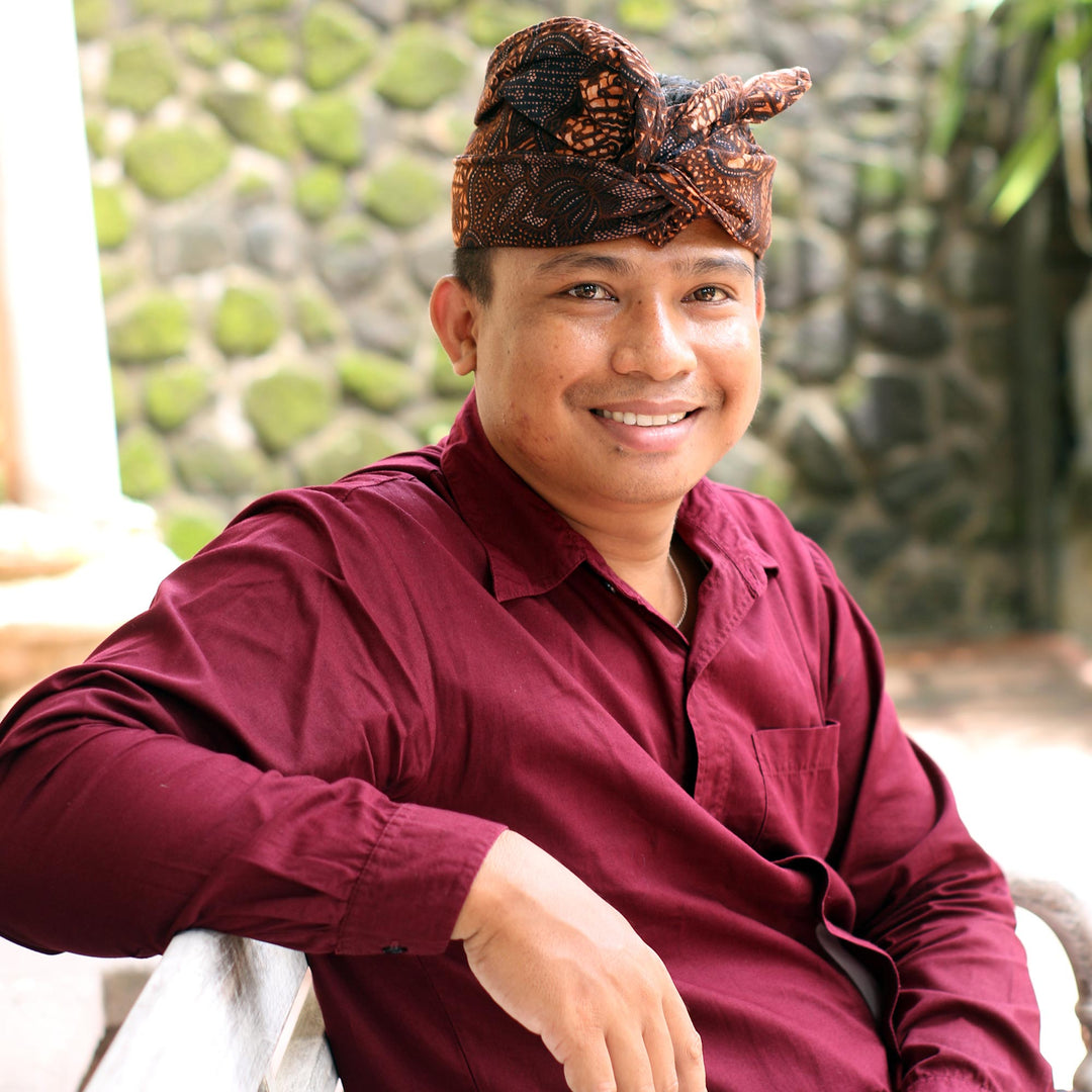 Handcrafted Gold-Plated Earrings from Bali - Unique Style