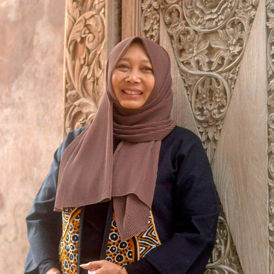 Handcrafted Batik Rayon Shawl in Orange and Grey Hues - Tropical Sunset