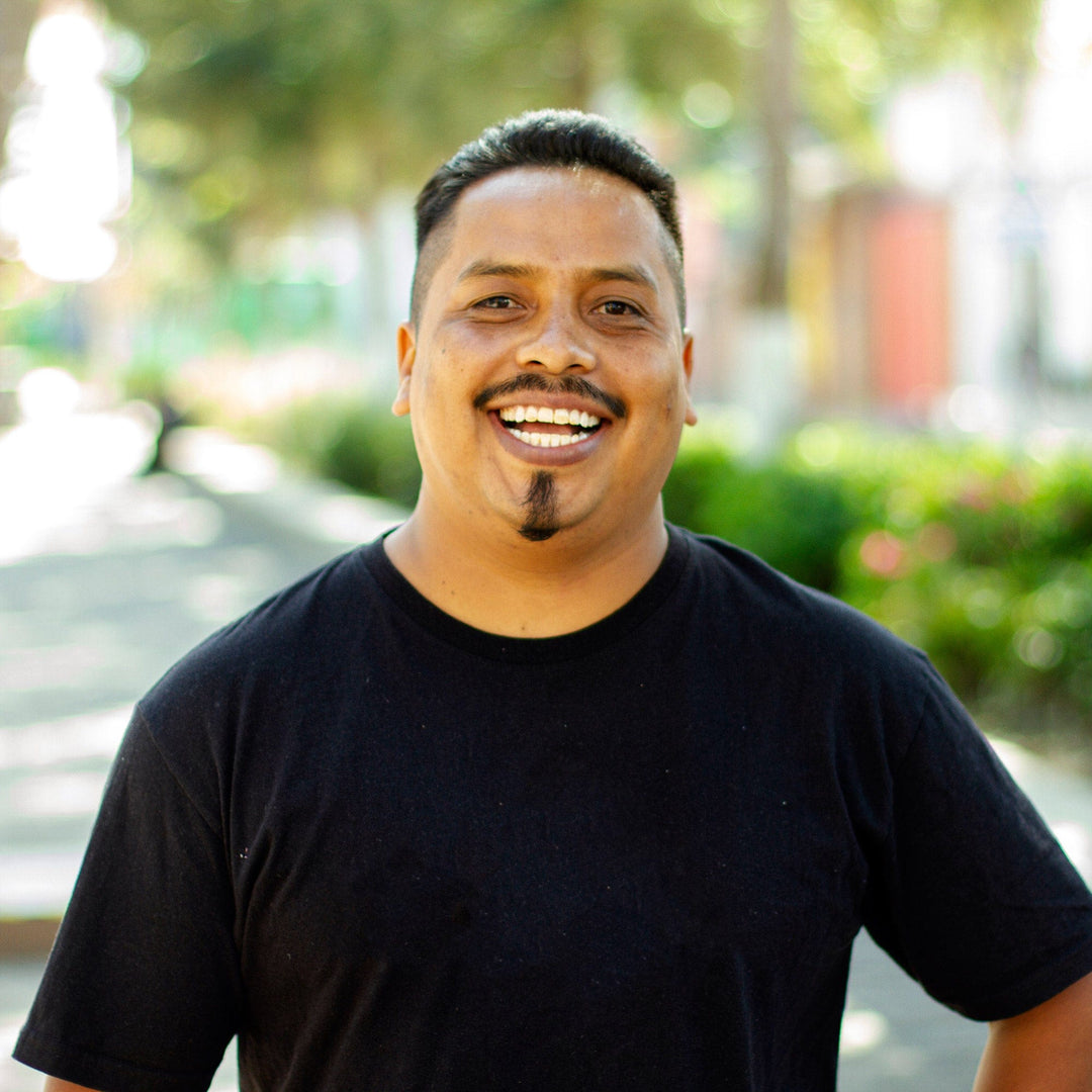 Handwoven Basket from Mexico - Palm Paradise