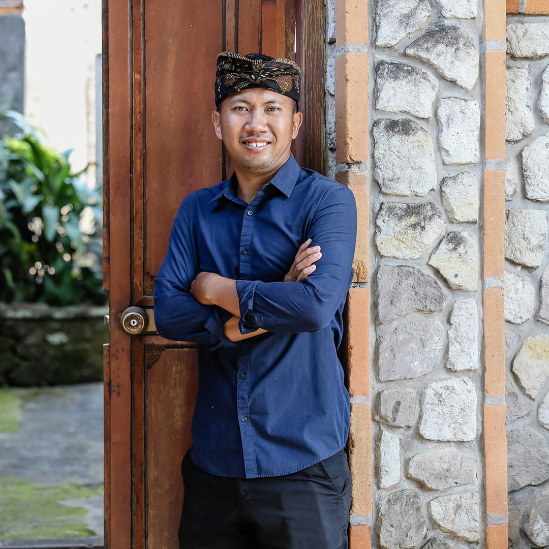 Oxidized Orchid-Shaped Sterling Silver Button Earrings - Ancient Orchids