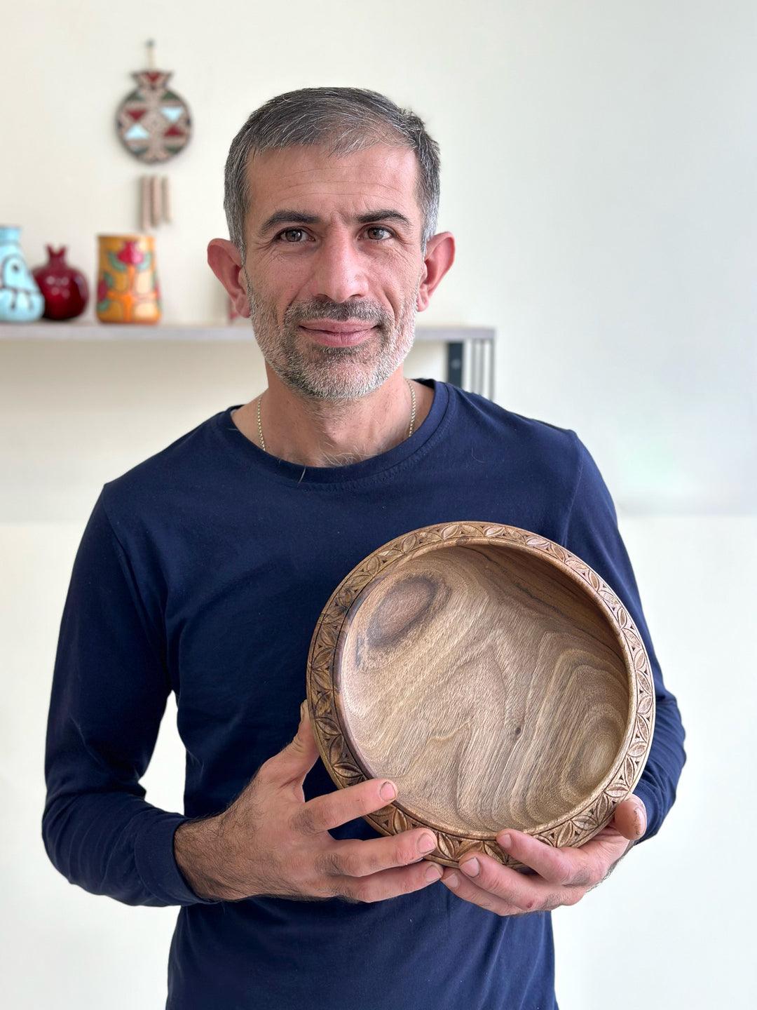 2 Hand-Carved Leaf Themed Wood Butter Pate Spreader Knives - Armenian Hospitality